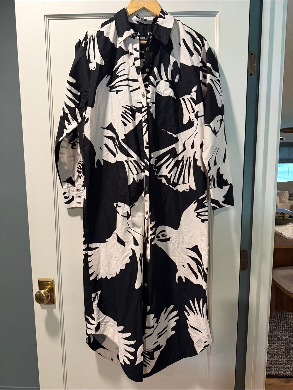 Meave Printed Women's shirt dress